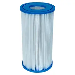 BESTWAY - Cartucho para Filtro 10.6x20.3cm Azul / Blanco