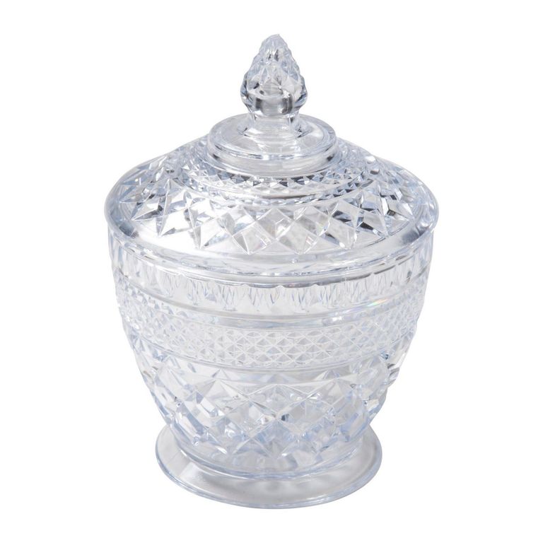 Azucarero Imperial 17cm Reyplast Transparente