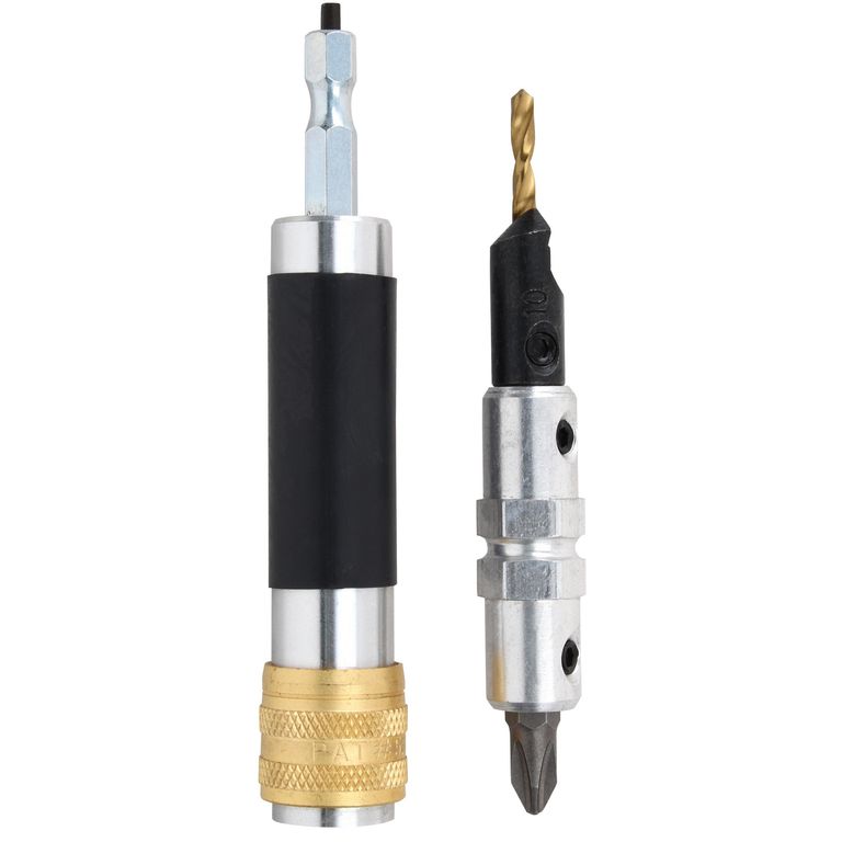 Mandril para taladro Punta Broca 10 mm Bauker