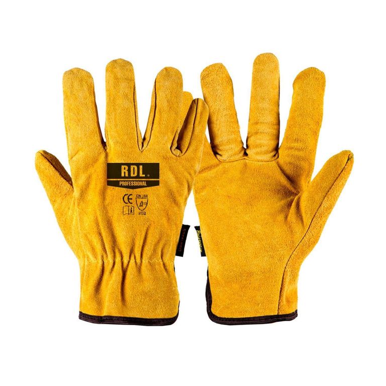 Guantes de Seguridad de Cuero Estándar Pack x 6 pares