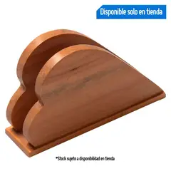 undefined - Servilletero de Madera