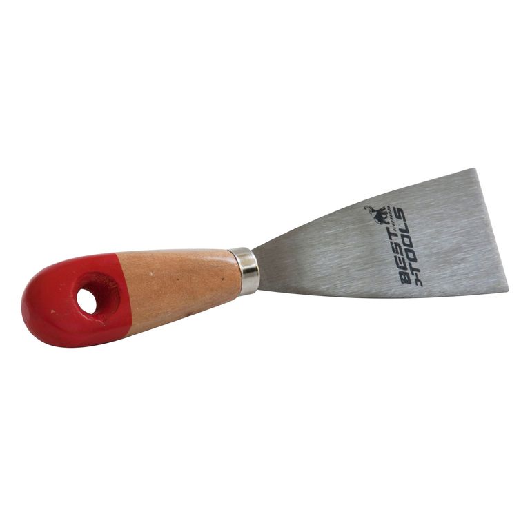 Espátula de mango de madera 2''