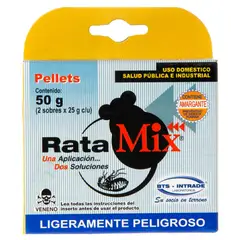 GENERICO - Raticida Pellets 50gr No indica 10 cm12 cm3 cm
