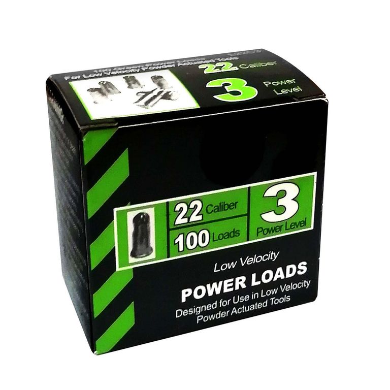 Fulminante Calibre 22 Verde x 100 unid.