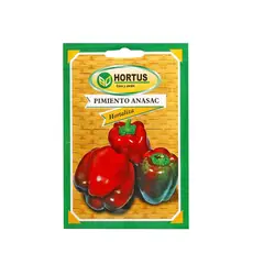 HORTUS - Semillas de Pimiento Anasac en sobre 0.3 gr