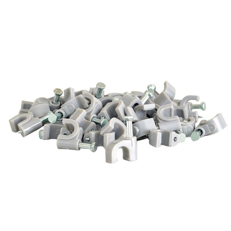 Grapa Redonda 6 mm x 50 Unidades