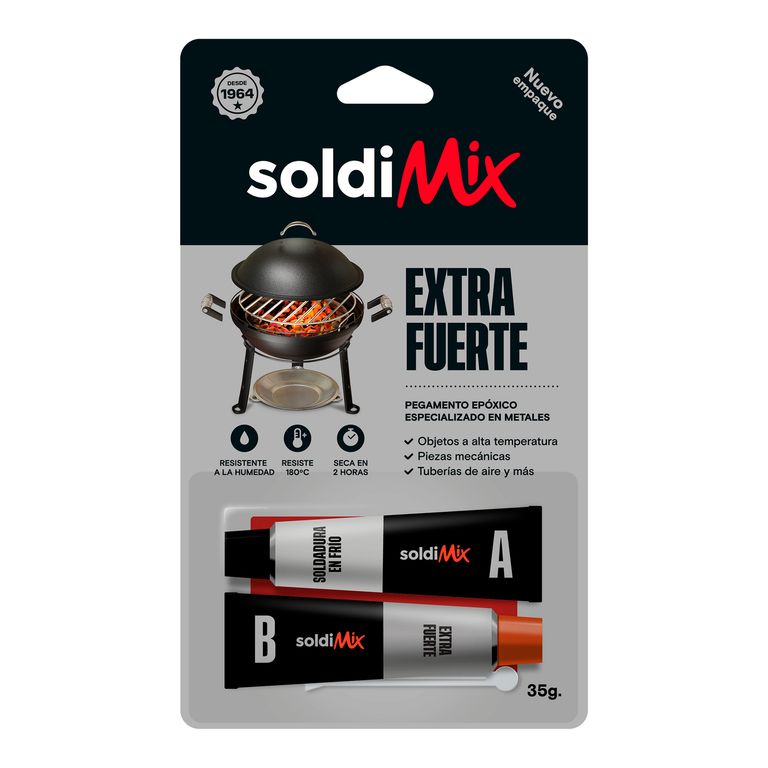Pegamento Epóxico Soldimix Extra Fuerte 35G