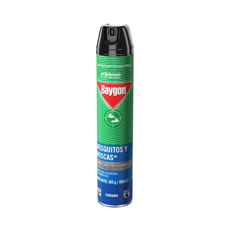 Insecticida Bygon mata cucarachas e insectos rastreros 360ml