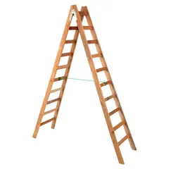 GENERICO - Escalera Tijera Madera 10 pasos