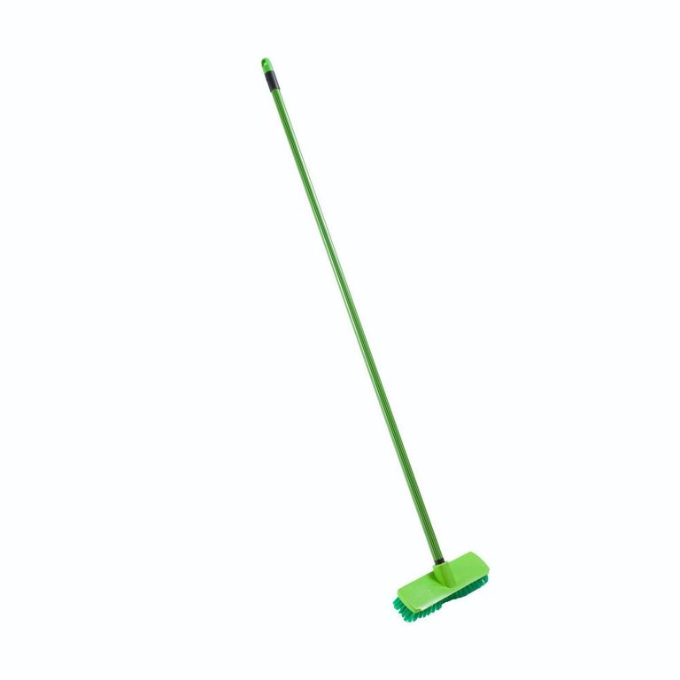 Escobillón verde de pvc