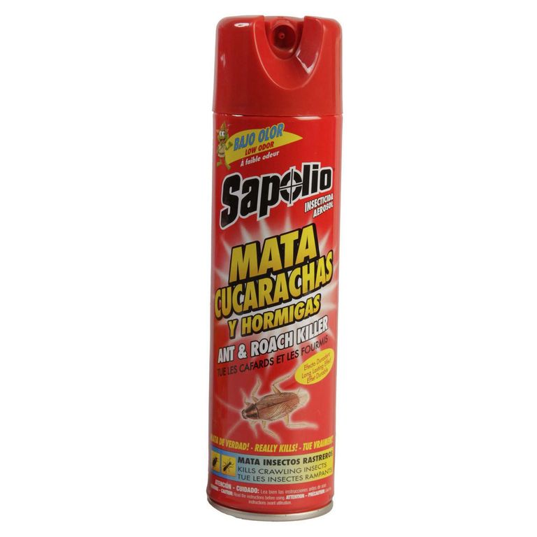 Insecticida Mata Cucarachas en Spray 360 ml Metal