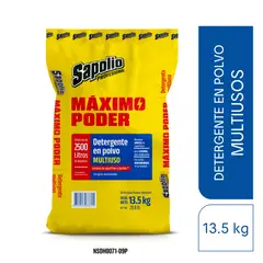 SAPOLIO - Detergente En Polvo 13.5 Kg.