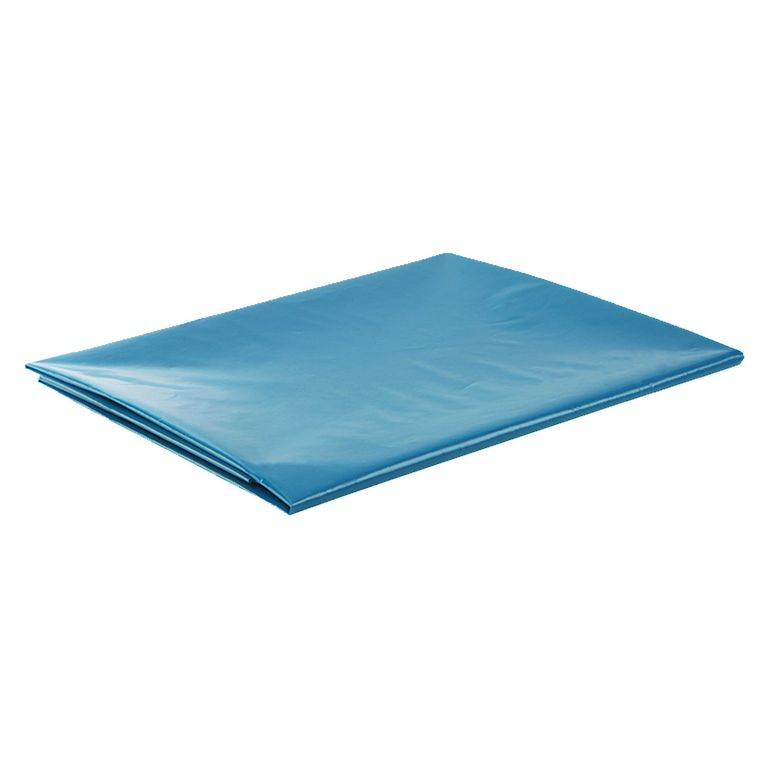 Manta Plástica Azul Cortada 2x2m