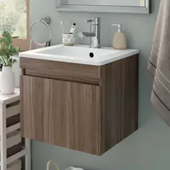 SENSI DACQUA - Mueble de Baño Vanitorio Bonsai Marrón