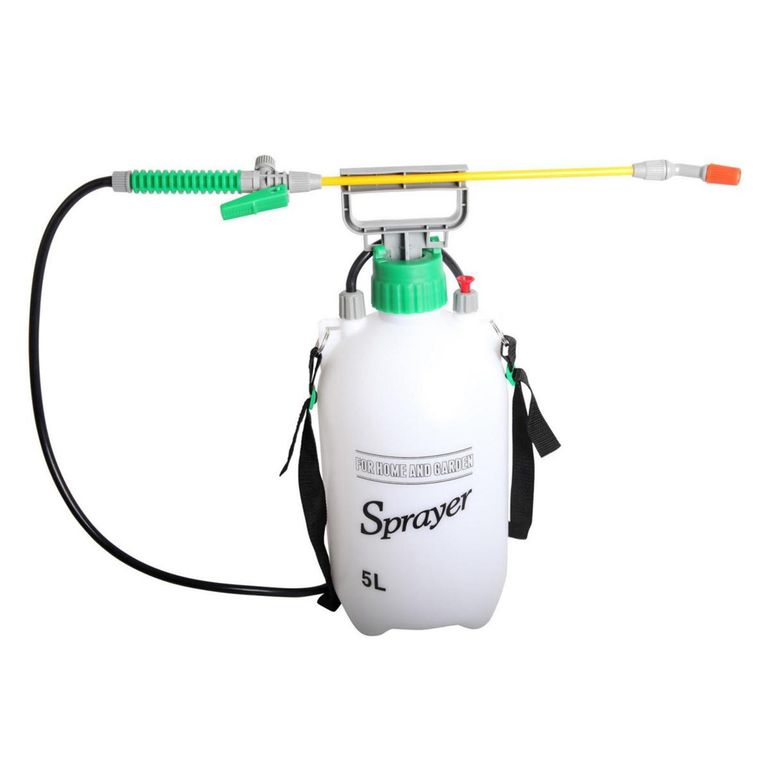 Pulverizador Manual Presión Polietileno/Polipropileno 5L