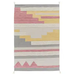 JUST HOME COLLECTION - Alfombra Rectangular Rosa Vision