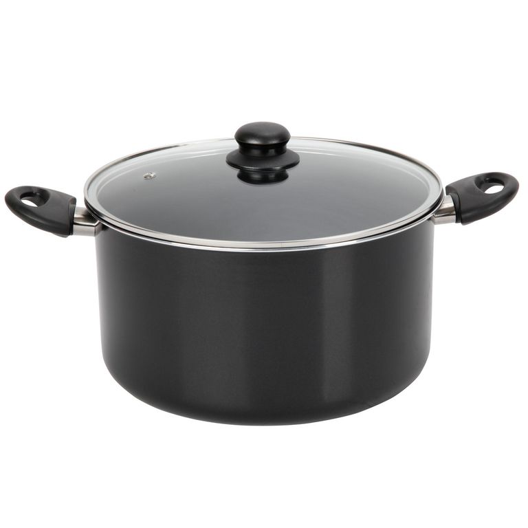 Olla Antiadherente 28 cm Negra