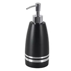 JUST HOME COLLECTION - Dispensador de Jabón Philosophy Negro