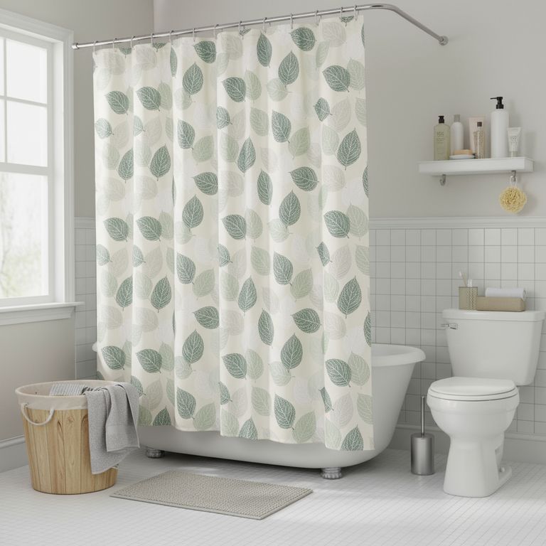 Cortina de Baño Leaf 178x180cm