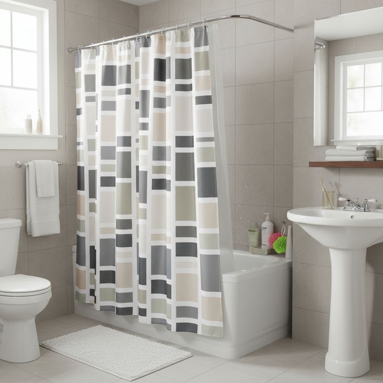 Cortina de Baño Urban 178x180cm