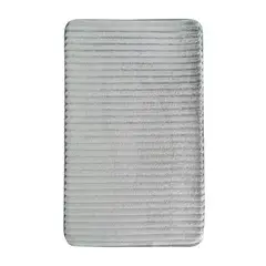 JUST HOME COLLECTION - Piso de Baño Rectangular Performance 43x61cm Gris