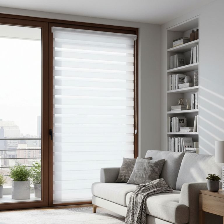 Cortina Roller Día/Noche 180x250cm Beige