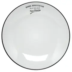 JUST HOME COLLECTION - Plato de Comida Bistro Blanco