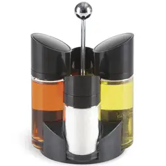 JUST HOME COLLECTION - Aceitera/Vinagrera/Salero Rack