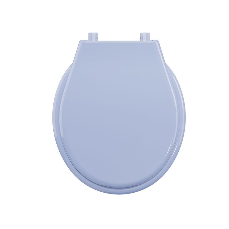 Asiento Tapa Inodoro Basic Redondo Azul