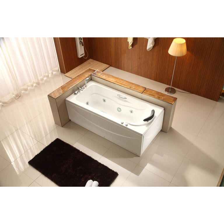 Tina Hidromasaje Rectangular 150x80x58cm Blanca