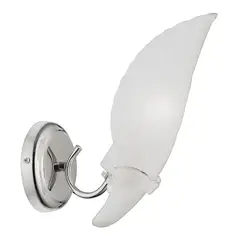 CASA BONITA - Braquete de Pared Exterior Hoja Milan 1L E27