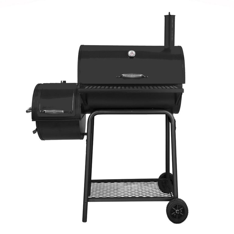Parrilla a Carbón 115x106.5x68cm con Ahumador 2 en 1