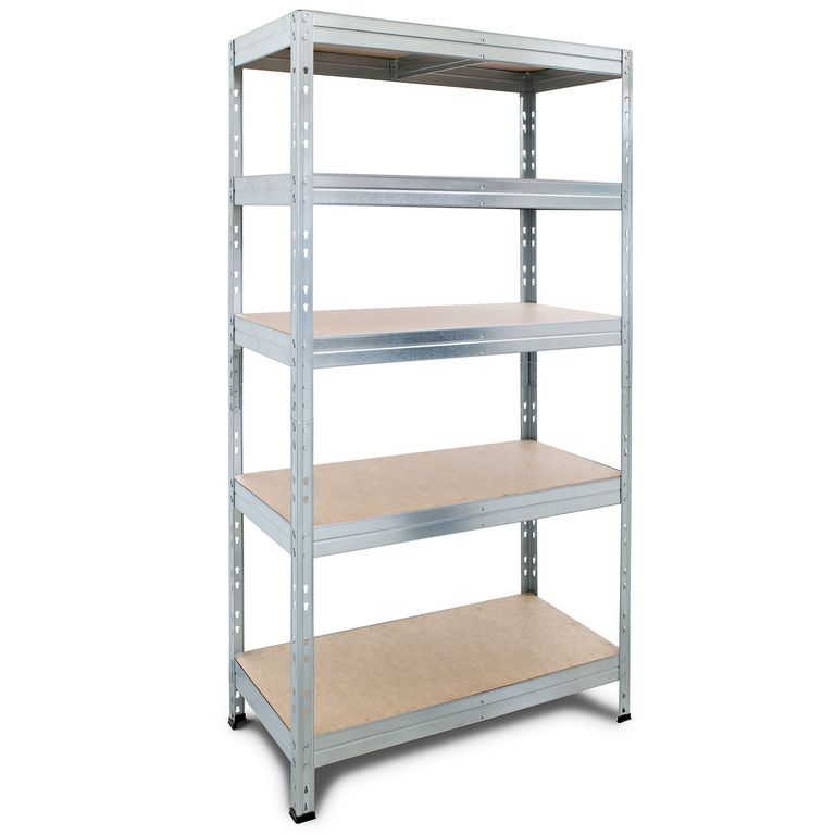 Estante Metal 5 Niveles 180x90x45cm 1500 kg Gris