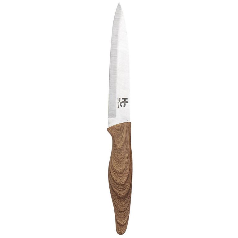 Cuchillo Papero Mango de Madera 17cm