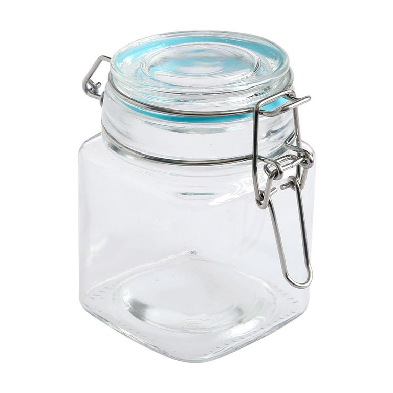 Frasco De Vidrio 200Ml C/Tp Clip