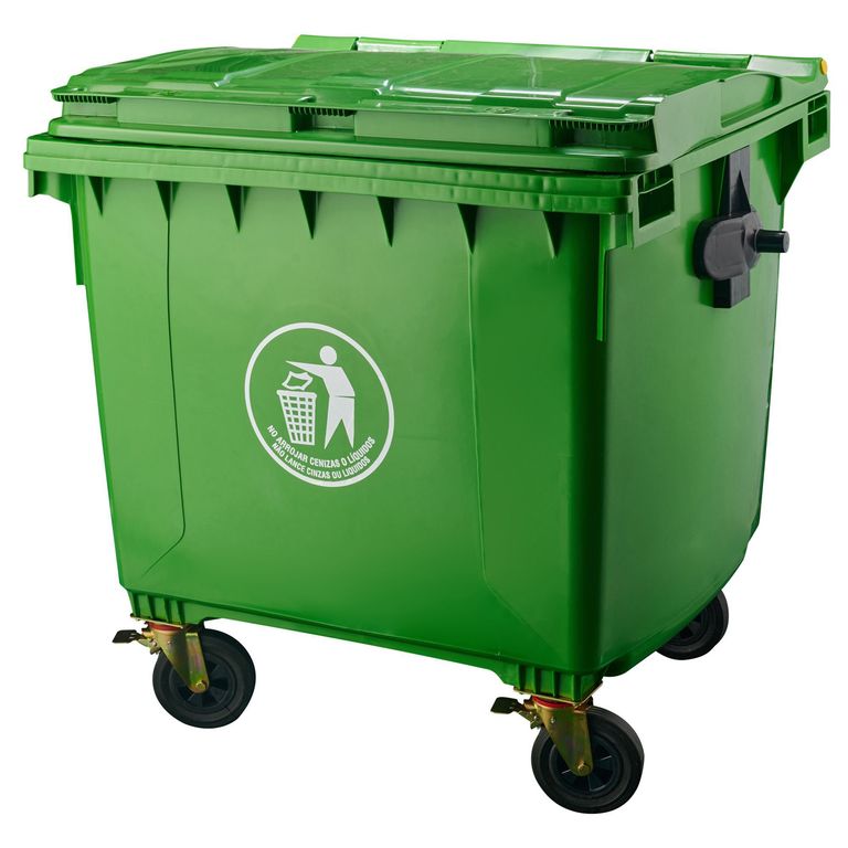 Contenedor Plástico con Ruedas 1100