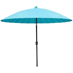 JUST HOME COLLECTION - Sombrilla Para Terraza Shangai Celeste 2.7m