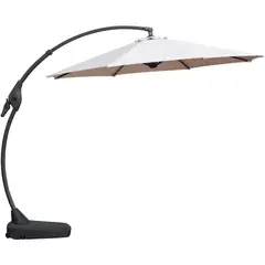 JUST HOME COLLECTION - Sombrilla Lateral Para Terraza Natural 3m