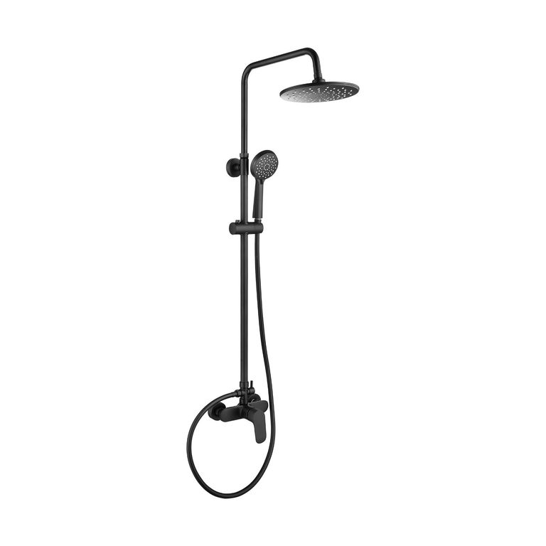 Columna Ducha Negro Vitto