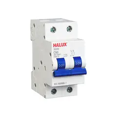 HALUX - Interruptor Termomagnético 2x50A
