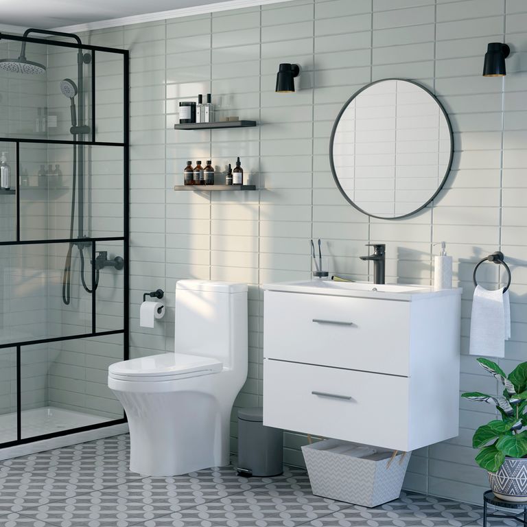 Mueble de Baño LVM Key Blanco 60x46x52cm