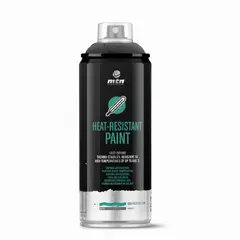 MONTANA COLORS - Spray Pintura Negra Alta Temperatura 400ml