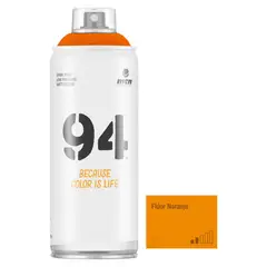 MONTANA COLORS - Pintura en Spray MTN 94 Flúor Naranja 400ml