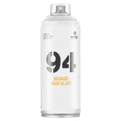 MONTANA COLORS - Pintura en Spray MTN 94 Plata Joya 400ml