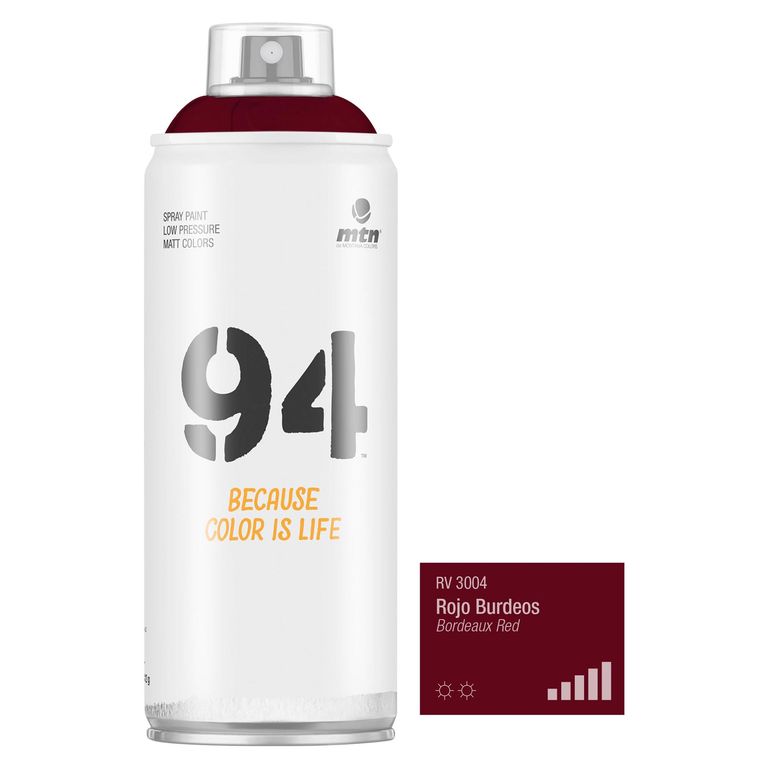 Pintura en Spray MTN 94 Rojo 400ml