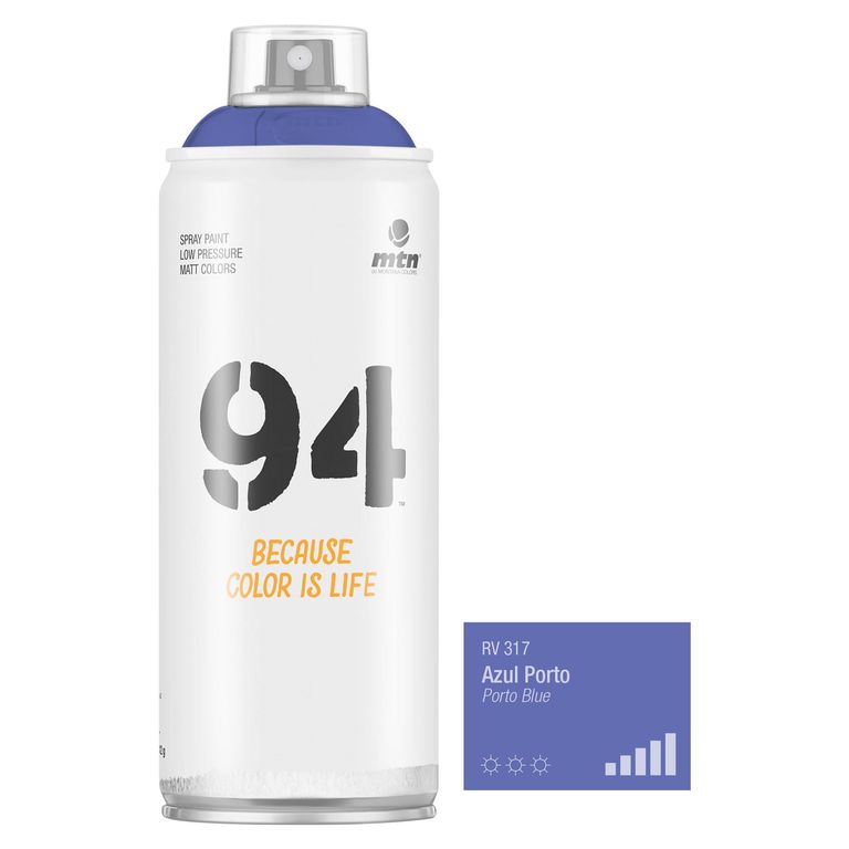 Pintura en Spray MTN 94 Azul Porto 400ml