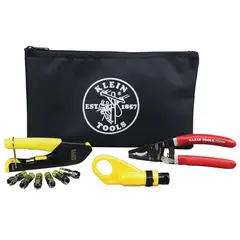 KLEIN TOOLS - Juego Instalación Cable Coaxio