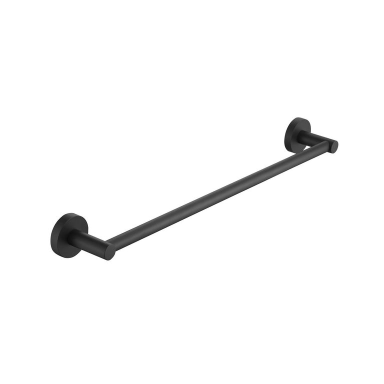 Toallero Barra Chicago Negro Mate 60cm