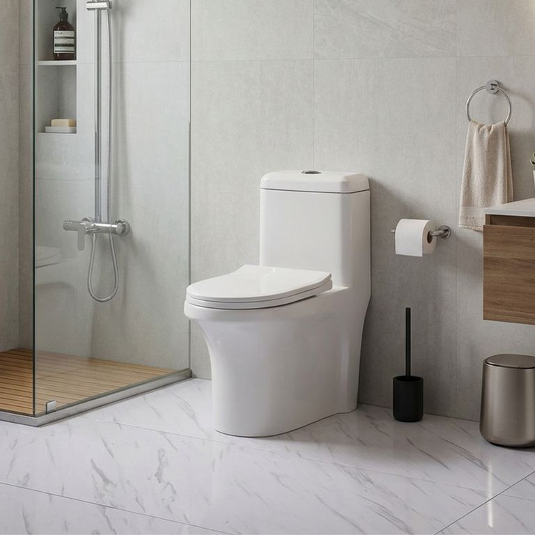 WC Inodoro One Piece Praga Blanco