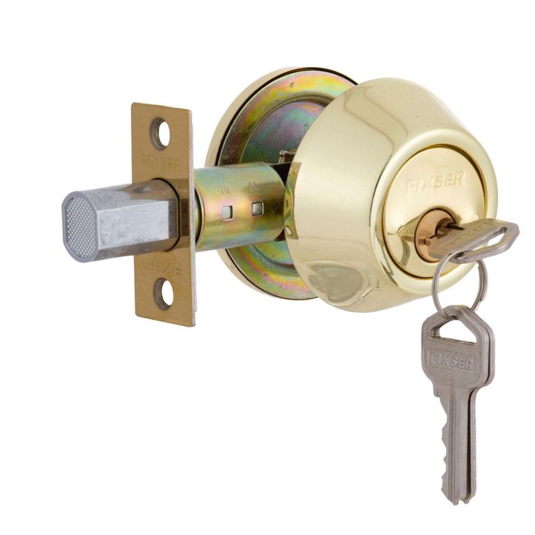 Cerradura de Llave - Mariposa Bronce PUL Fixser